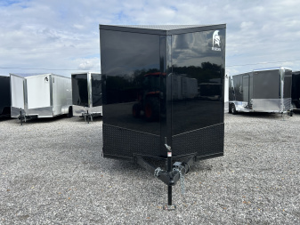 New 2026 Spartan 7'x14' 7k Enclosed Trailer *SCREWLESS POLYCORE BLKOUT*