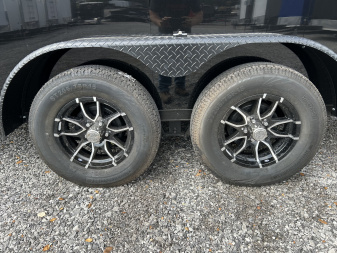 New 2026 Spartan 7'x14' 7k Enclosed Trailer *SCREWLESS POLYCORE BLKOUT*
