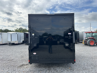 New 2026 Spartan 7'x14' 7k Enclosed Trailer *SCREWLESS POLYCORE BLKOUT*
