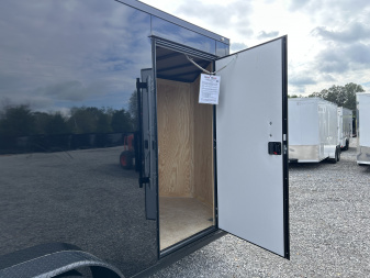 New 2026 Spartan 7'x14' 7k Enclosed Trailer *SCREWLESS POLYCORE BLKOUT*