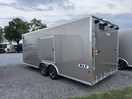 New 2026 E-Z Hauler 2026 8.5x20 XLT Pro 7k Car Hauler Side Escape Door