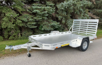 New 2026 Aluma 7712H-S-TG 3K Idler Utility Trailer