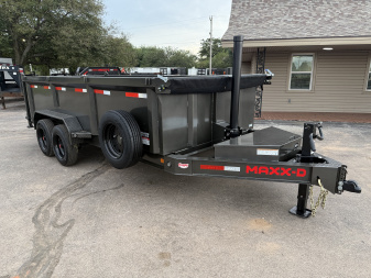 New 2026 MAXX-D 83"x16' BP Dump w/ 36" Sides- DTX