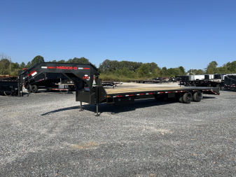 New 2026 MAXXD 102 X34' 40K *ENGINEERED FRAME* Gooseneck Flatbed Trailer