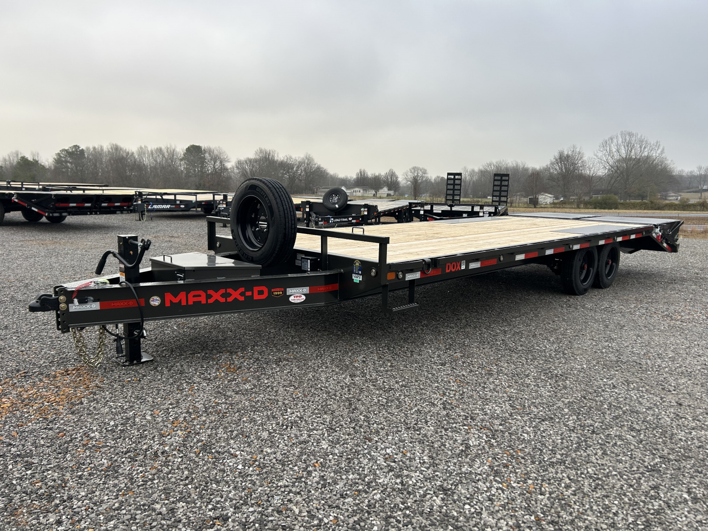 New 2026 MAXXD 102"X24' 17.5K Flatbed Trailer