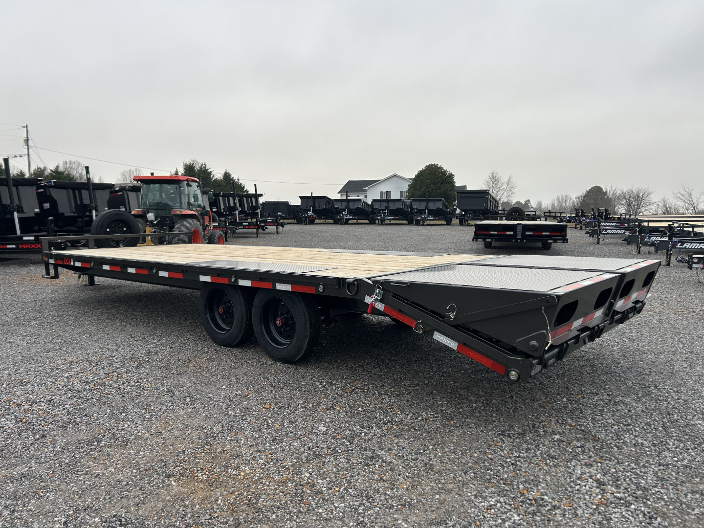 New 2026 MAXXD 102"X24' 17.5K Flatbed Trailer
