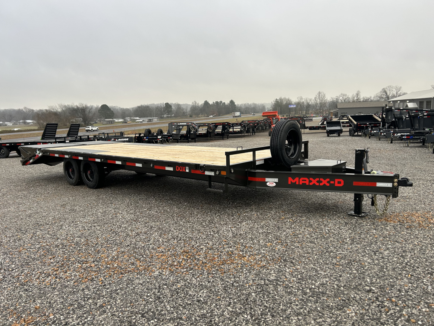 New 2026 MAXXD 102"X24' 17.5K Flatbed Trailer