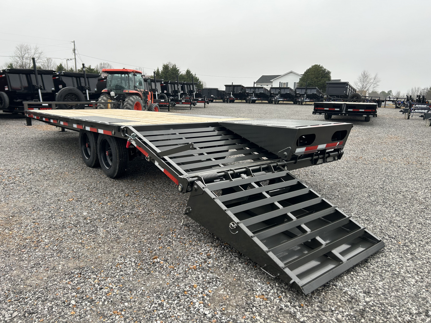 New 2026 MAXXD 102"X24' 17.5K Flatbed Trailer