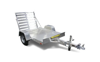 New 2026 Aluma 486S-TG 1.2K Idler Utility Trailer