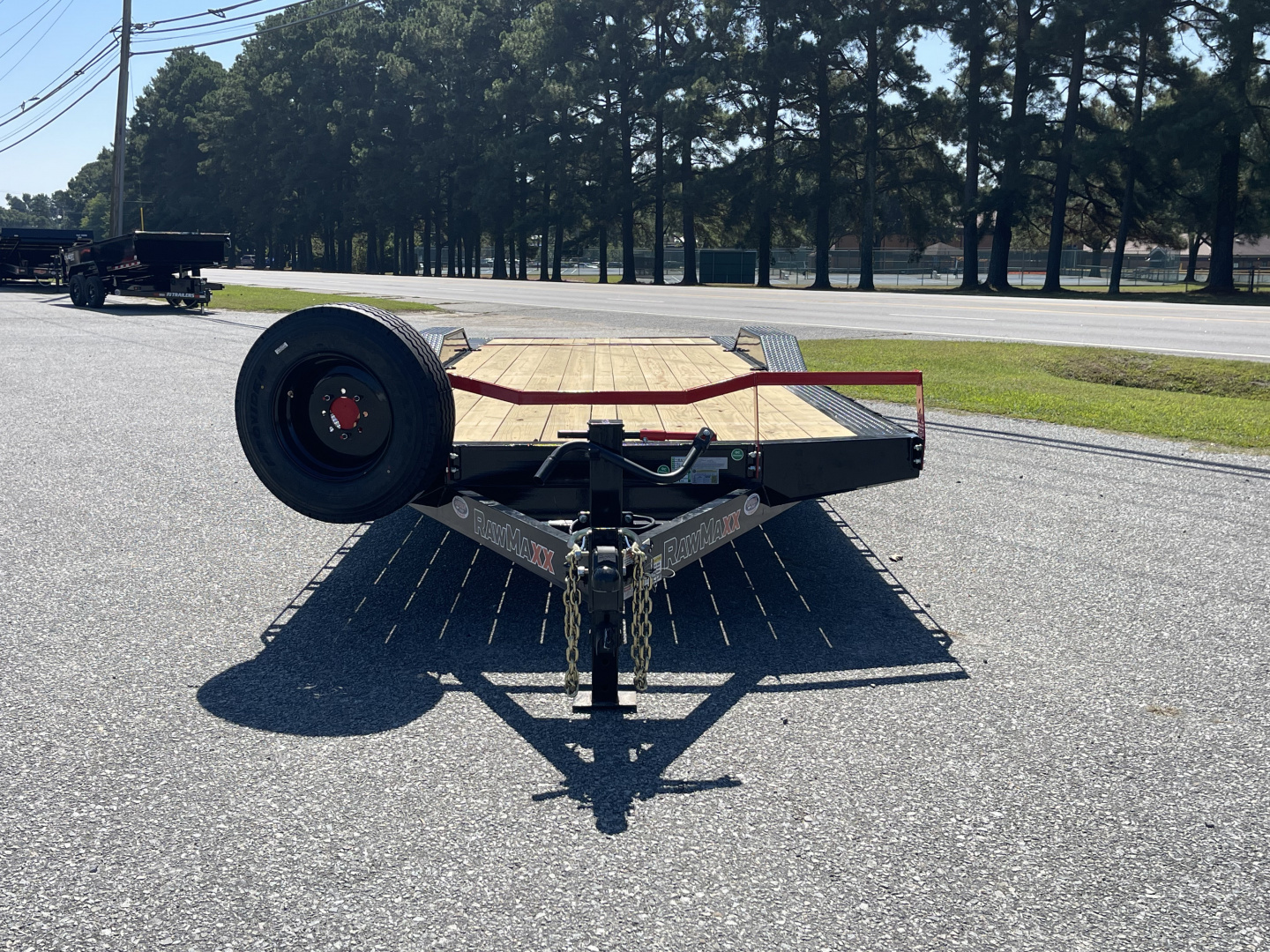 New 2026 RawMaxx 24' 16k Equipment Trailer w/ Drive Over Fenders