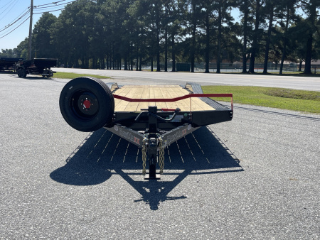 New 2026 RawMaxx 24' 16k Equipment Trailer w/ Drive Over Fenders