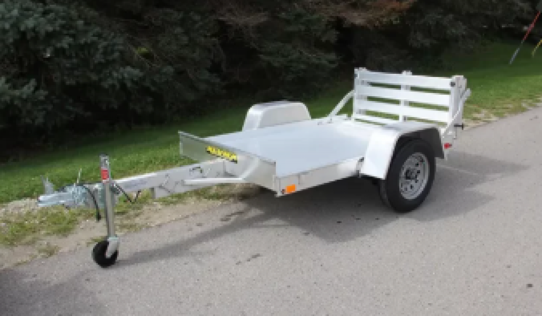 New 2026 Aluma 486S-BT 1.2K Idler Utility Trailer