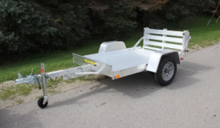 New 2026 Aluma 486S-BT 1.2K Idler Utility Trailer