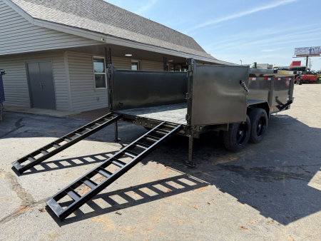 New 2026 MAXX-D 83”x16’ BP Dump w/ 36” Sides – DJX