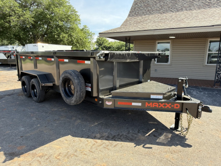New 2026 MAXX-D 83”x16’ BP Dump w/ 36” Sides – DJX