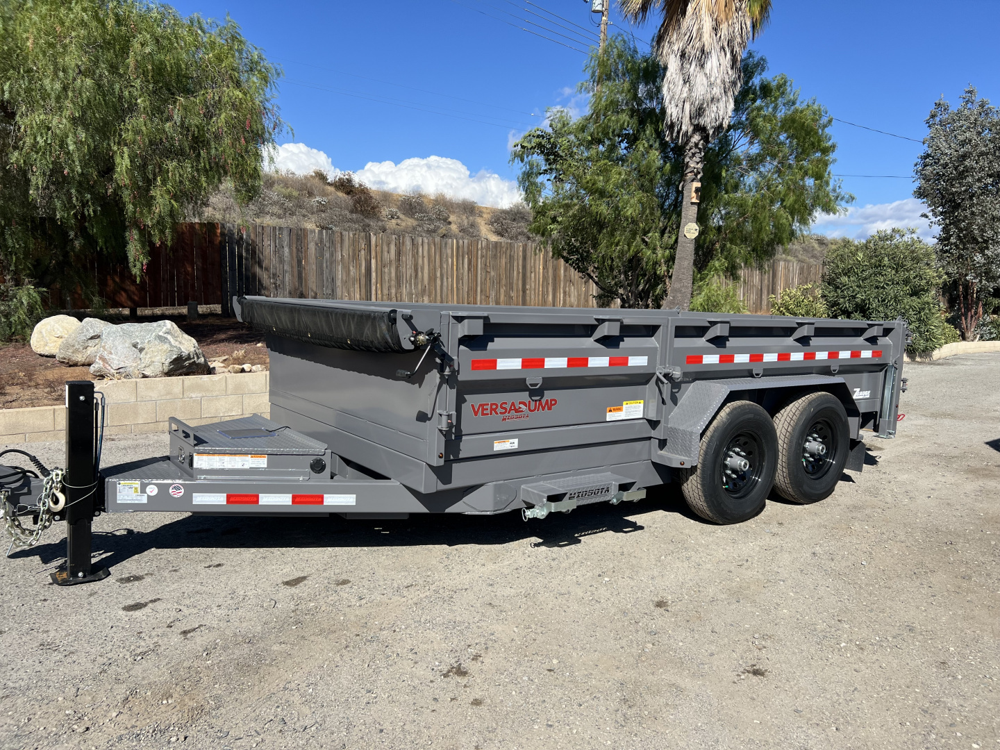 New 7X14 Tandem Axle 15.4K Versa Dump Trailer