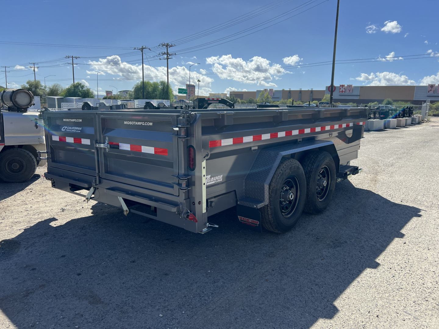 New 7X14 Tandem Axle 15.4K Versa Dump Trailer