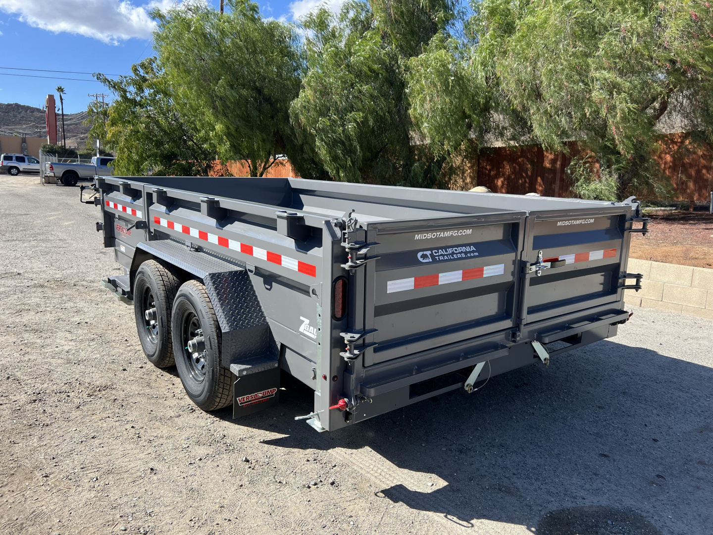 New 7X14 Tandem Axle 15.4K Versa Dump Trailer