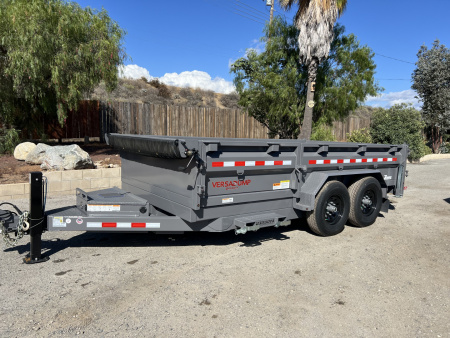 New 7X14 Tandem Axle 15.4K Versa Dump Trailer