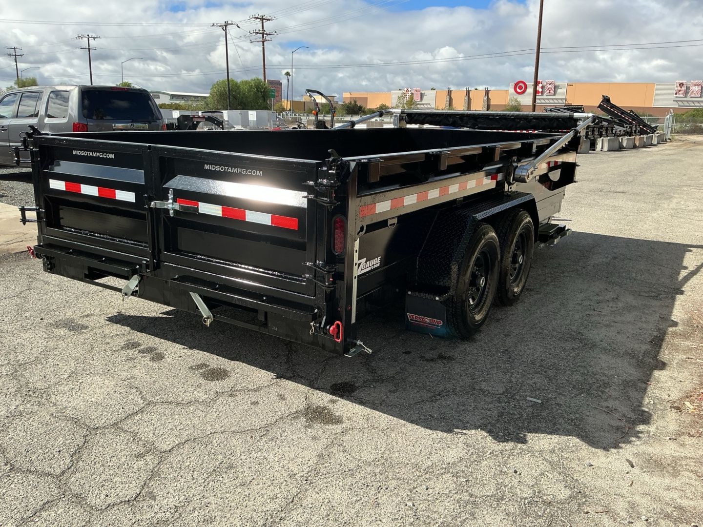 New 7X16 Tandem Axle 15.4K Versa Dump Trailer