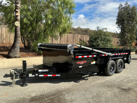 New 7X16 Tandem Axle 15.4K Versa Dump Trailer