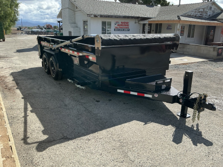 New 7X16 Tandem Axle 15.4K Versa Dump Trailer