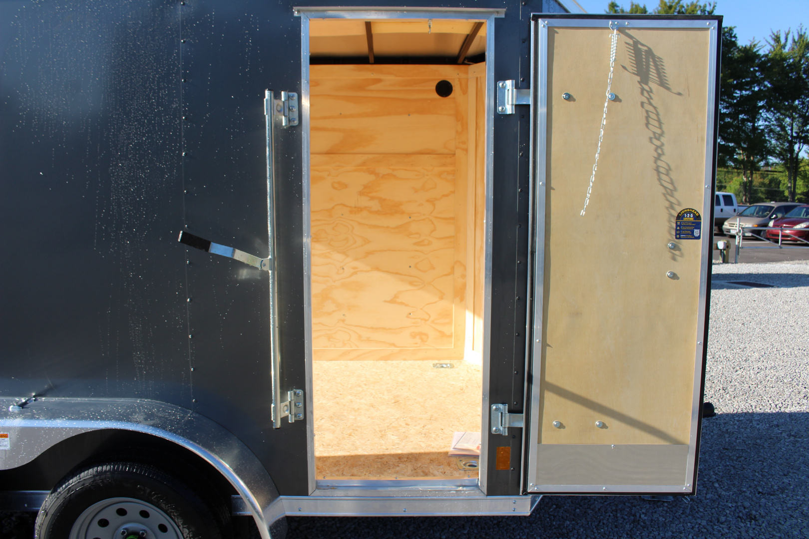 New 2026 Darkhorse Cargo DHW 6' x 10' Enclosed Trailer - REAR RAMP DOOR- 6' Interior Height - 7000# GVW