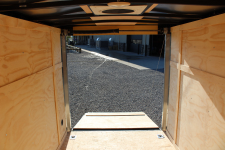 New 2026 Darkhorse Cargo DHW 6' x 10' Enclosed Trailer - REAR RAMP DOOR- 6' Interior Height - 7000# GVW