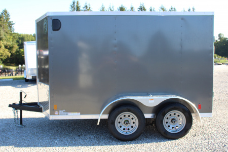 New 2026 Darkhorse Cargo DHW 6' x 10' Enclosed Trailer - REAR RAMP DOOR- 6' Interior Height - 7000# GVW