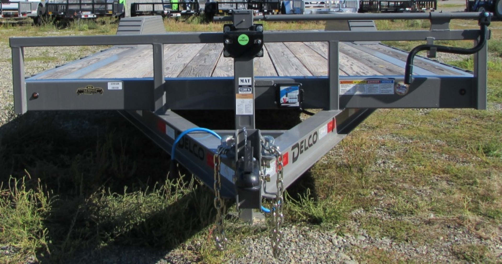 New 2025 Delco Trailers C720A72ESDE Equipment Trailer