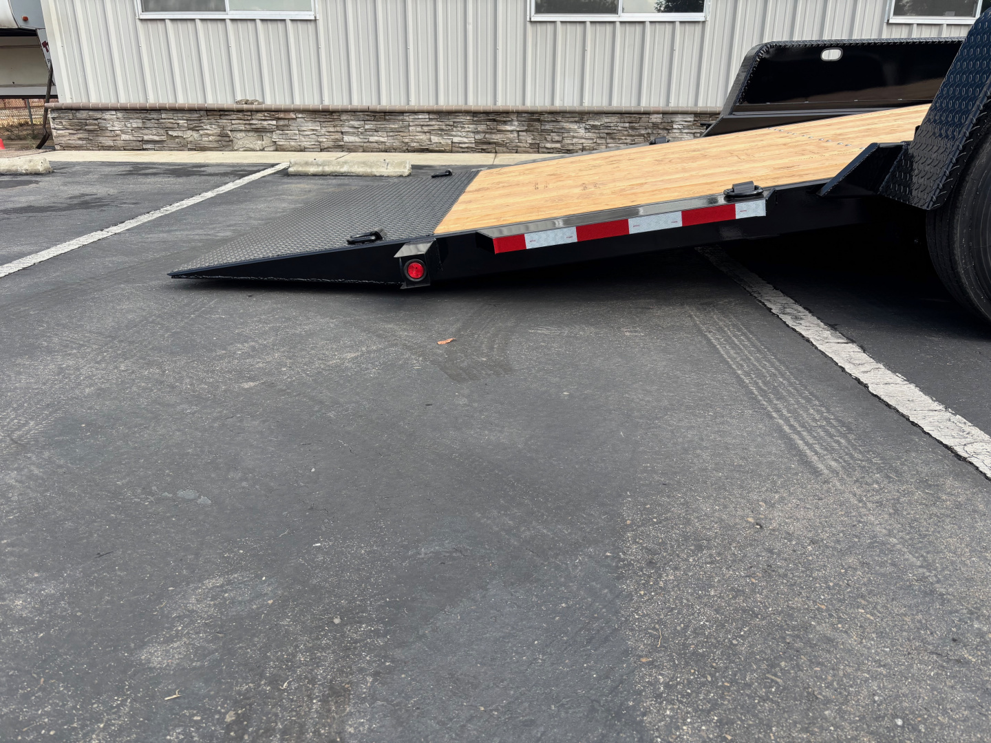 New 2025 TRU Custom 7'x20' Gravity Tilt Car / Racing Trailer 14k