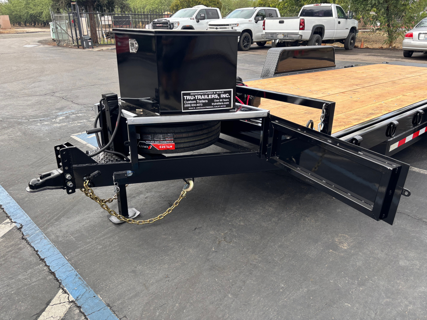 New 2025 TRU Custom 7'x20' Gravity Tilt Car / Racing Trailer 14k