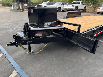New 2025 TRU Custom 7'x20' Gravity Tilt Car / Racing Trailer 14k