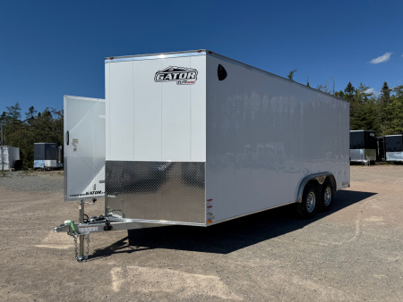 New 2026 GATOR ELITE 8.5 x 18 HD 5200 Lb Axles Cargo / Enclosed Trailer