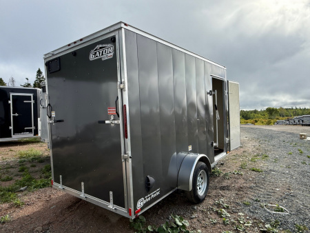 New 2026 Gator Elite 7 x 14 Sled Trailer Snowmobile Trailer