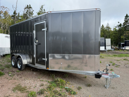 New 2026 Gator Elite 7 x 14 Sled Trailer Snowmobile Trailer