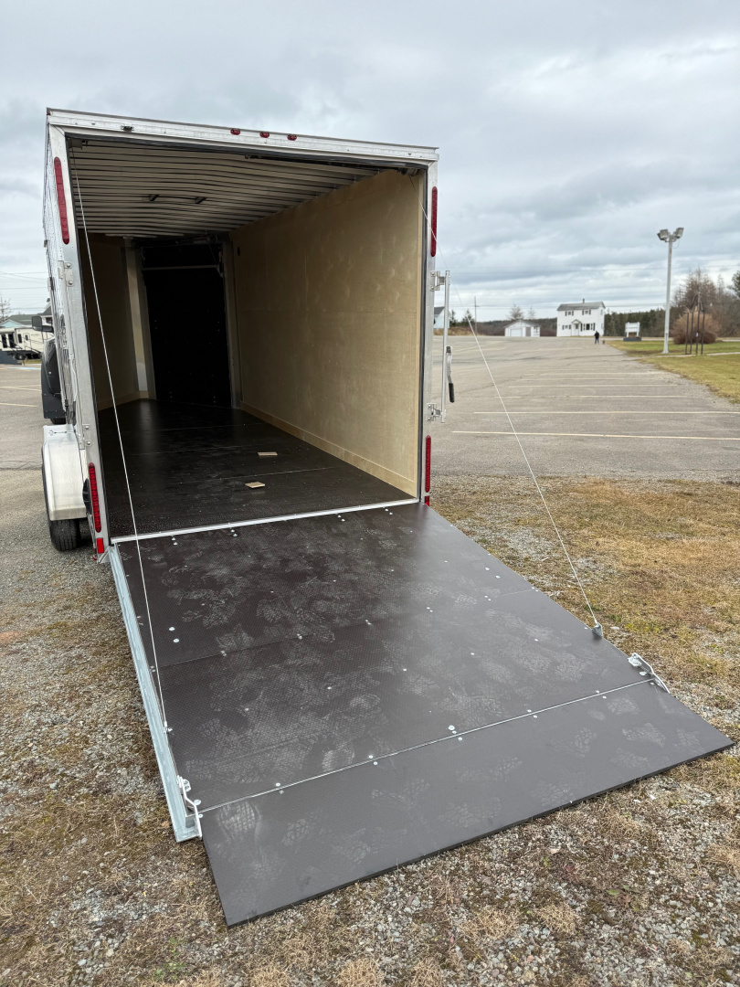 New 2026 Gator Elite 7 x 16 plus 5' V nose Snowmobile Trailer