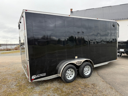 New 2026 Gator Elite 7 x 16 plus 5' V nose Snowmobile Trailer