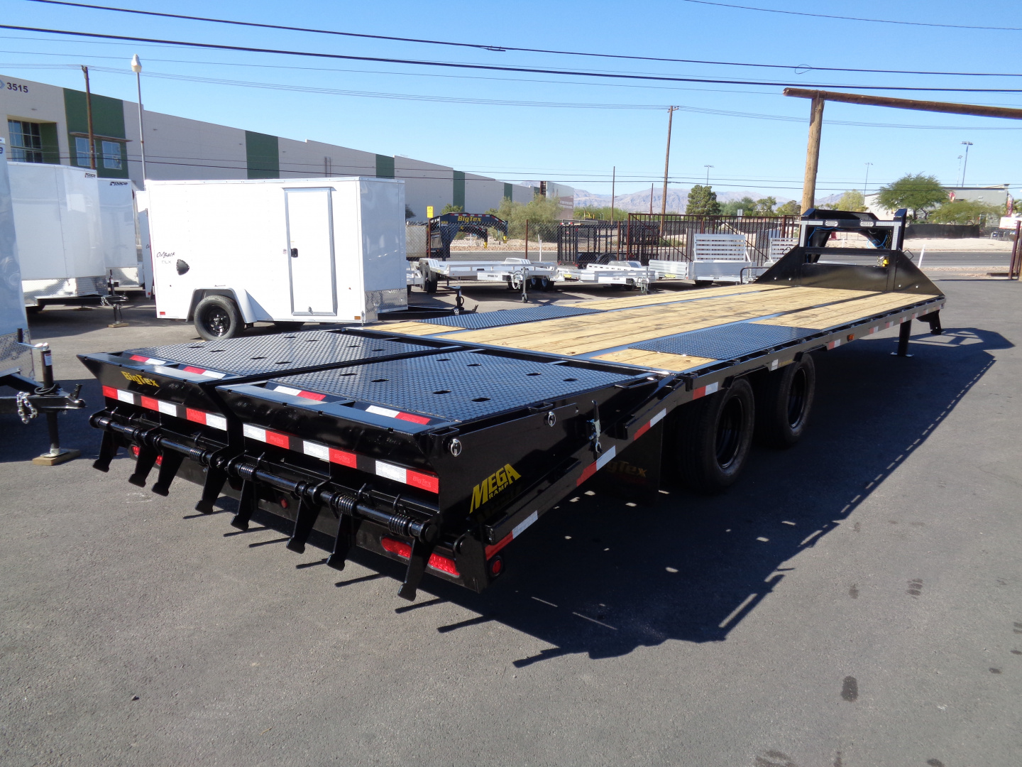 New 2026 Big Tex Trailer * 22GN-30D5A * 30ft Tandem Dual Wheel Gooseneck Trailer W/ Mega Ramps