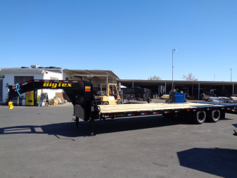 New 2026 Big Tex Trailer * 22GN-30D5A * 30ft Tandem Dual Wheel Gooseneck Trailer W/ Mega Ramps