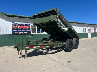 New 2025 Delco Trailers 60 x10' Dump Dump Trailer