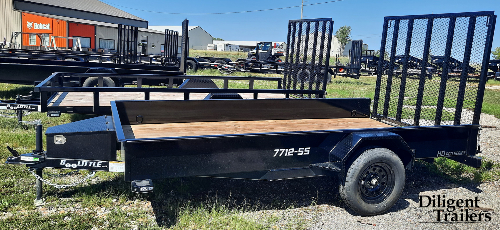 New 2026 Doolittle Trailers 77" x12' Utility Trailer