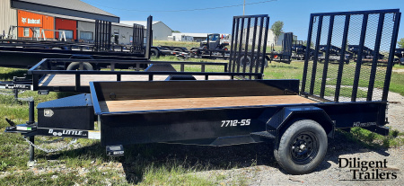 New 2026 Doolittle Trailers 77" x12' Utility Trailer