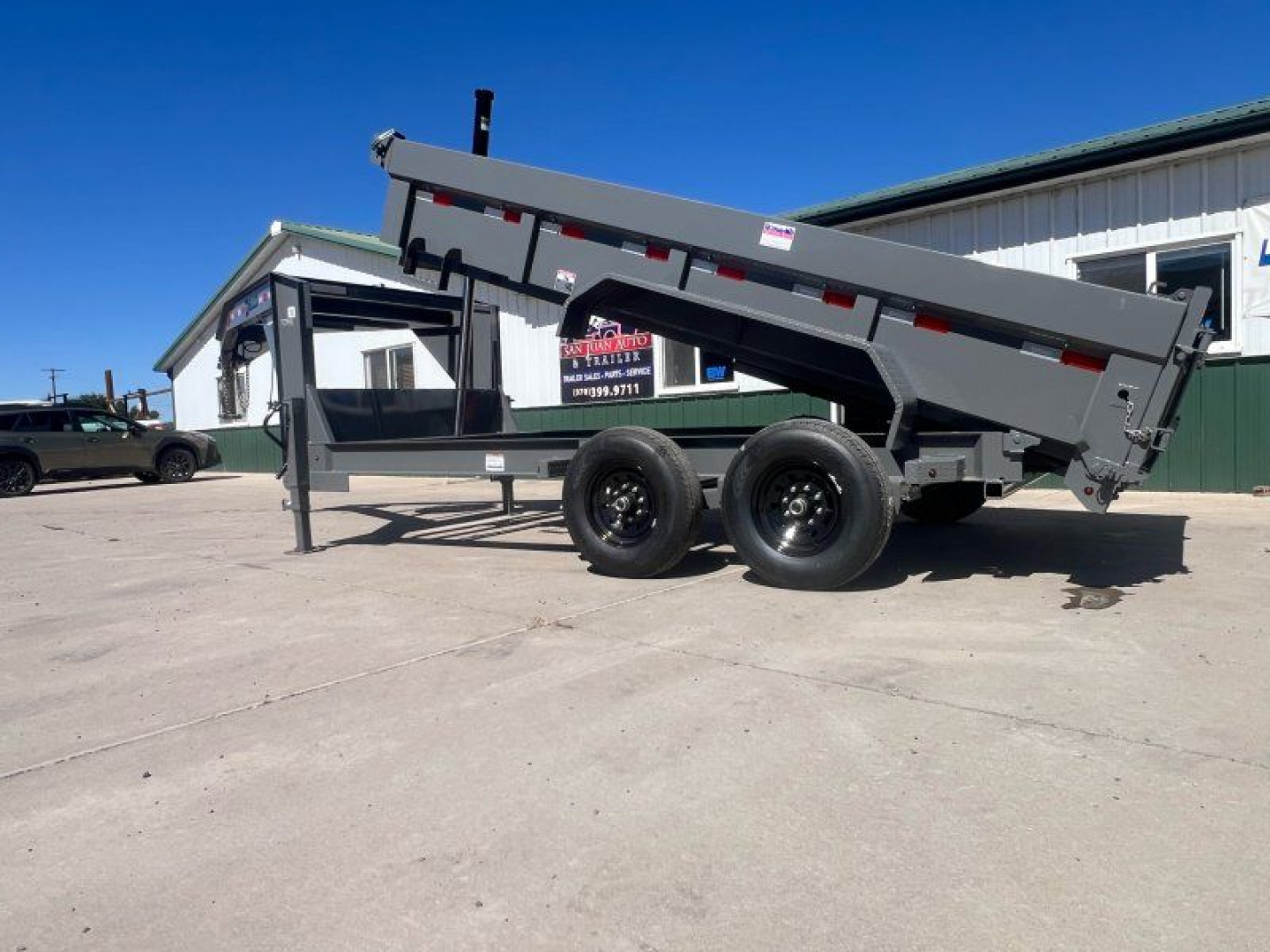 New 2026 Delco Trailers 83"x14' GN Dump Dump Trailer