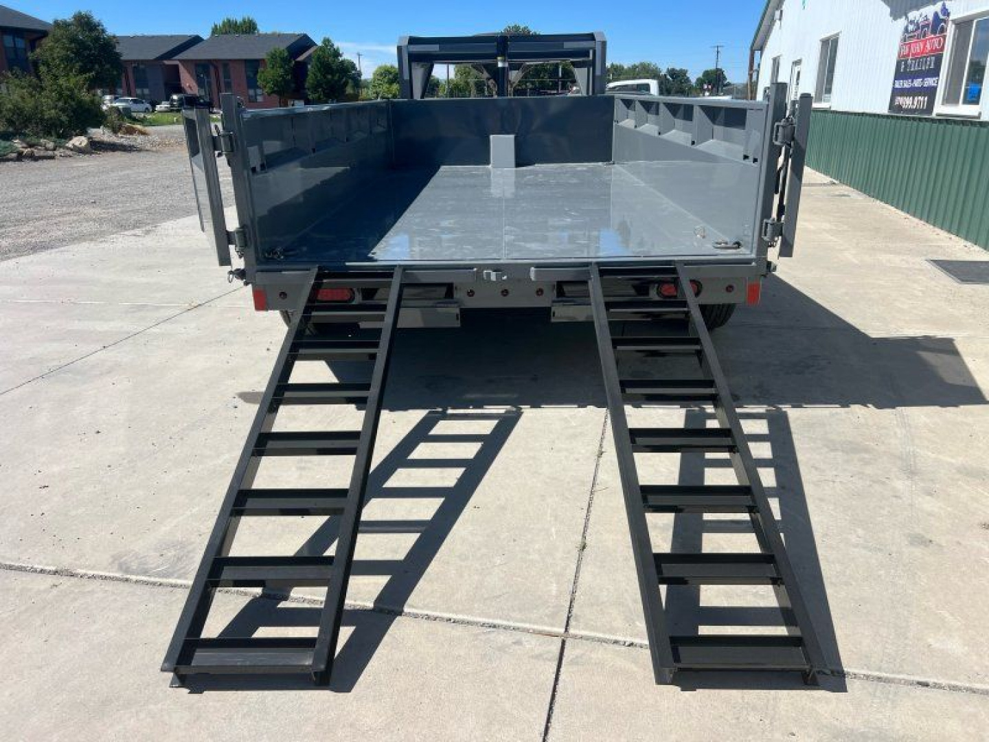 New 2026 Delco Trailers 83"x14' GN Dump Dump Trailer