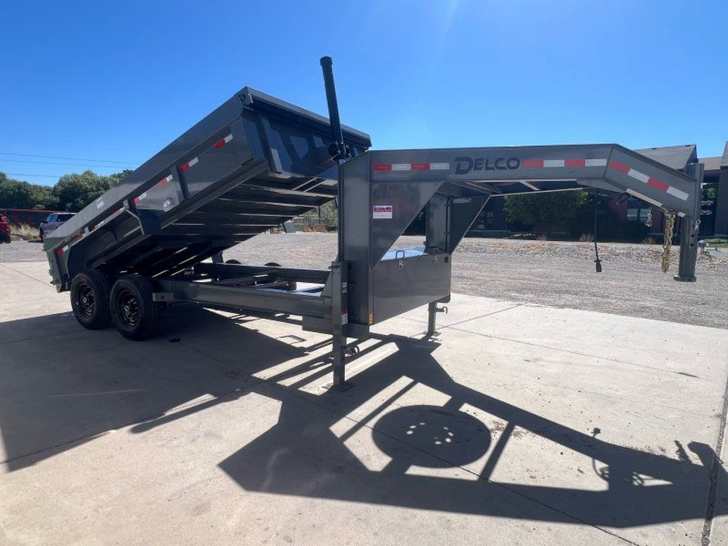 New 2026 Delco Trailers 83"x14' GN Dump Dump Trailer