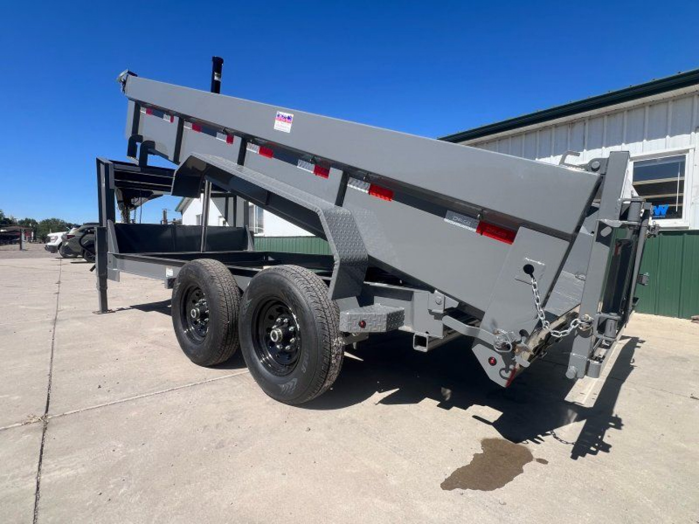 New 2026 Delco Trailers 83"x14' GN Dump Dump Trailer