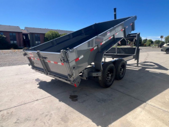 New 2026 Delco Trailers 83"x14' GN Dump Dump Trailer