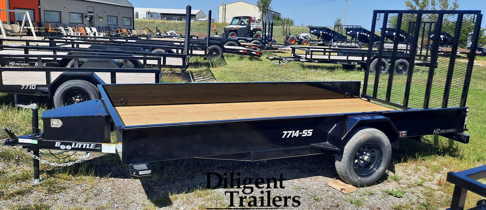 New 2026 Doolittle Trailers 77 x14' Utility Trailer