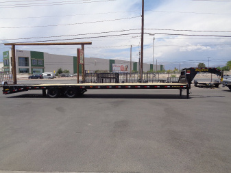 New 2025 Big Tex Trailer * 25GN-40D5A * 40ft Heavy Duty Tandem Dual Wheel Gooseneck Trailer